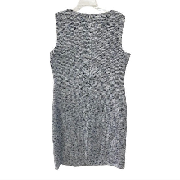 St. John Collection Nimes Tweed Sleeveless Sheath - Picture 9 of 11